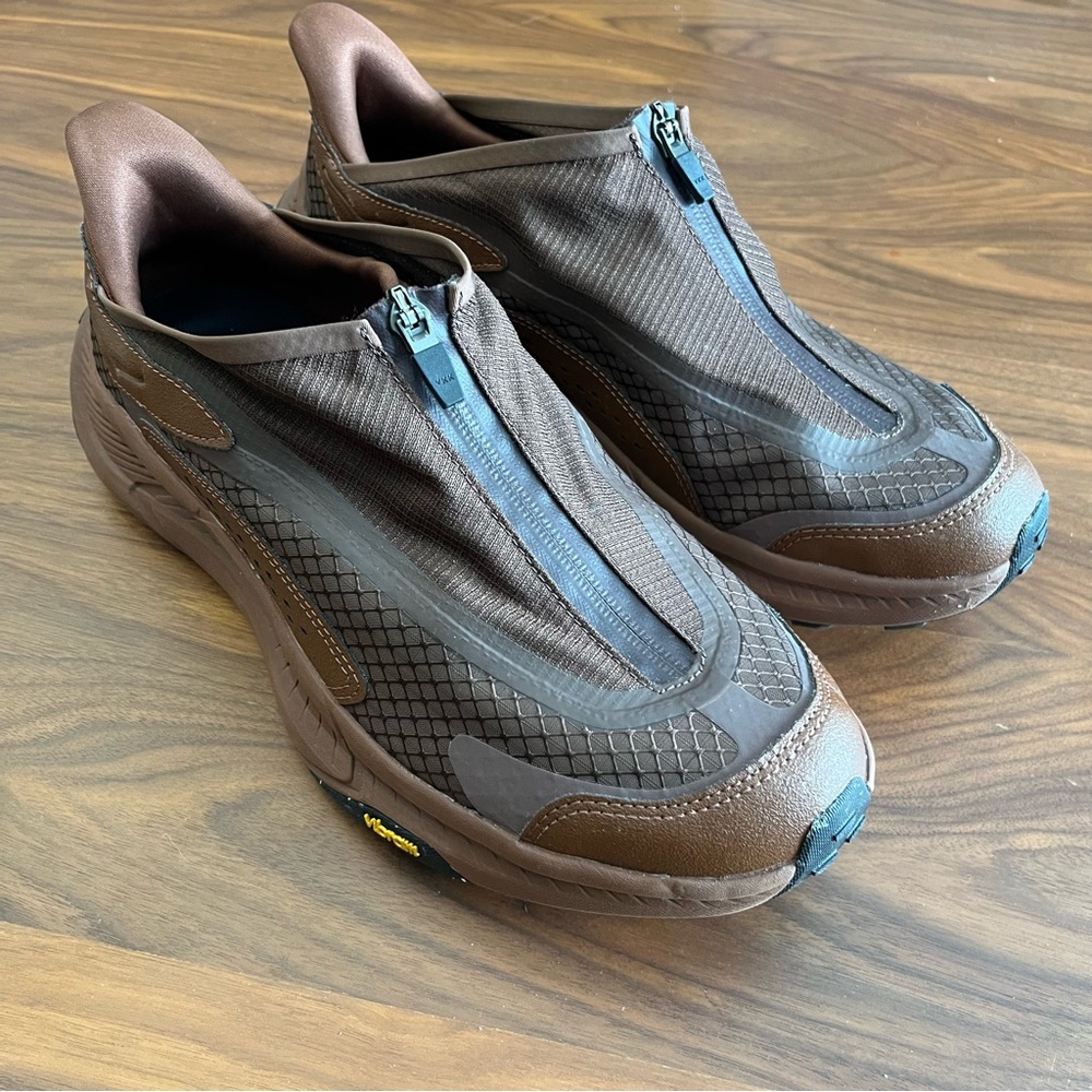 Hoka One One U Project Transport Brown 1162850 CRBN Men US 10.5 Zip
